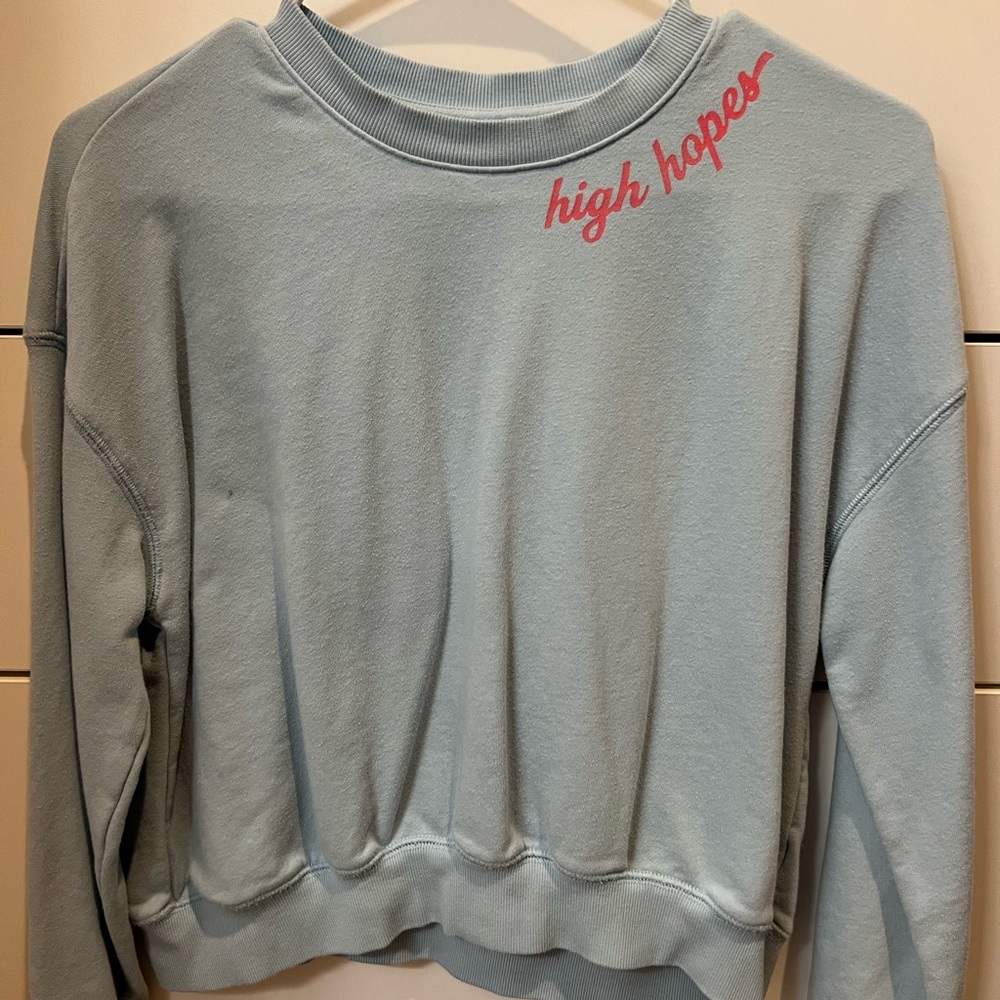 High Hopes Graphic Sweatshirt for Girls XL 14 Old Navy